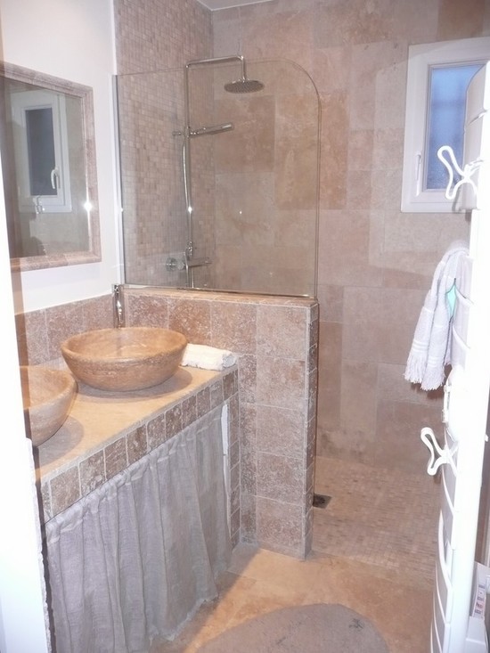 Douche à l'italienne